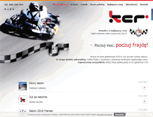Tablet Screenshot of kcrkarting.pl